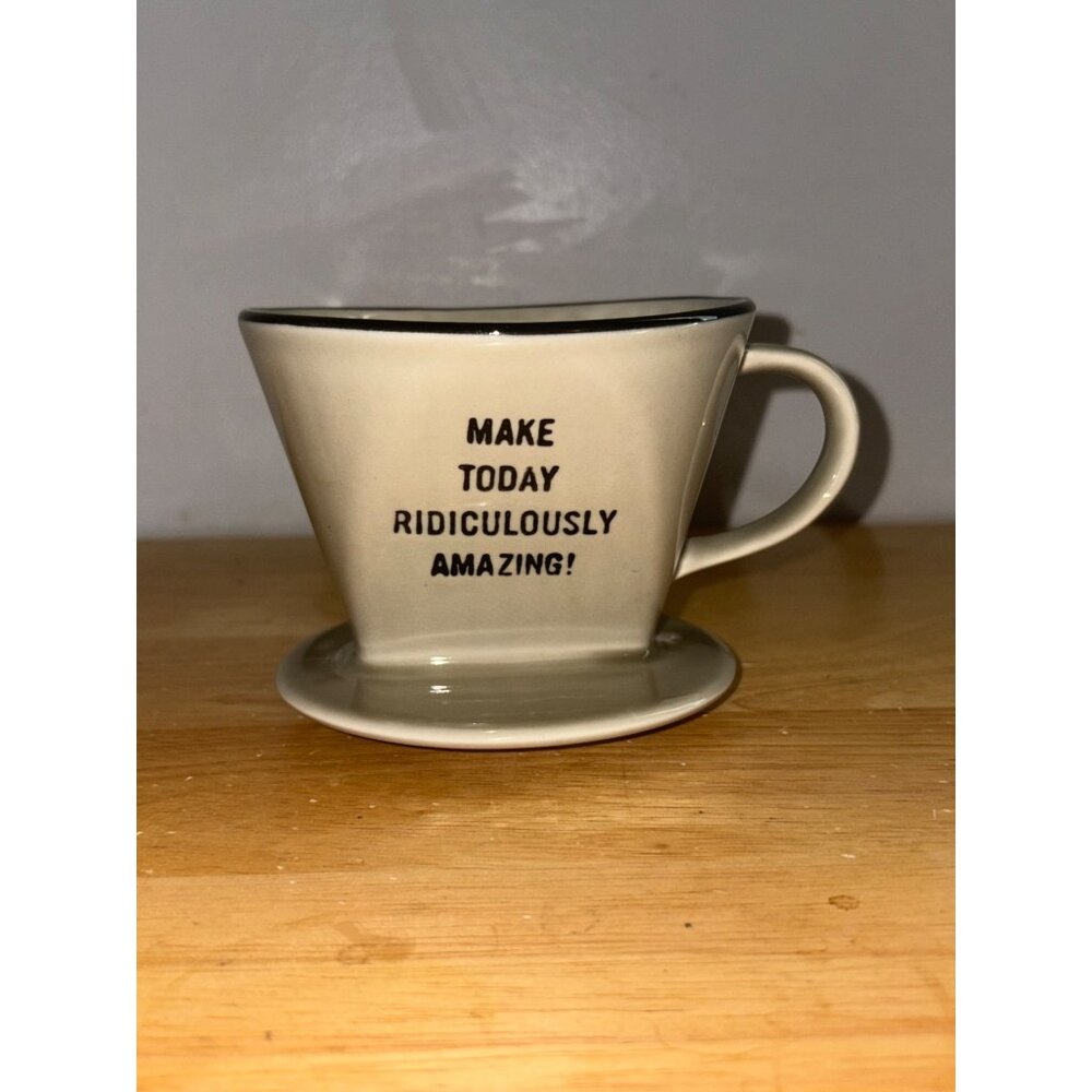 Spice Ceramic Pour Over Coffee Filter Drip Cup Make Today Ridiculously Amazing